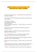  &lpar;NEWEST 2026-2027&rpar; DUCKS UNLIMITED TEST QUESTIONS AND CORRECT ANSWERS