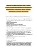 NRNP 6665-01 PMHNP Final Exam &vert; Week 11 Solutions 2026&sol;2027 Complete Final Examination &vert; Actual Questions & Verified Solutions &vert; Comprehensive Lifespan Psychiatry &vert; Advanced Clinical Scenarios &vert; Pass Guarantee