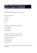 NSGA 140 Exam 2 questions n answers graded A&plus; 2025&sol;2026