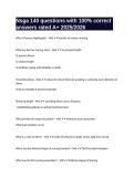 Nsga 140 questions with 100&percnt; correct answers rated A&plus; 2025&sol;2026