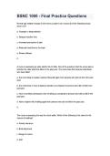 BSNC 1000 Final Practice Questions & Answers  Business Fundamentals Study Guide 2025&sol;2026