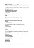 BSNC 1000 Modules 1&ndash;3  Questions & Answers Study Guide 2025&sol;2026