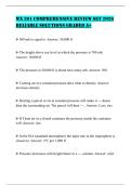 WX 301 COMPREHENSIVE REVIEW SET 2026 RELIABLE SOLUTIONS GRADED A&plus;