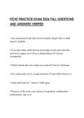 PICAT PRACTICE EXAM 2026 FULL QUESTIONS AND ANSWERS VERIFIED