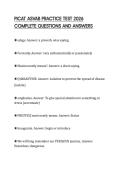 PICAT ASVAB PRACTICE TEST 2026 COMPLETE QUESTIONS AND ANSWERS