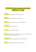 NLN PAX &ndash; Science Questions and Answers 2026&ndash;2027 &vert; Comprehensive nursing entrance exam study guide for an A&plus; grade