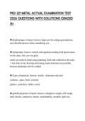 PKG 221 METAL ACTUAL EXAMINATION TEST 2026 QUESTIONS WITH SOLUTIONS GRADED A&plus;
