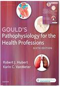 TEST BANK FOR Goulds Pathophysiology For The Health Professions 6th Edition