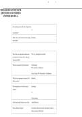 MSRA 2026 EXAM TEST BANK &vert;QUESTIONS AND VERIFIED ANSWERS &vert;RATED A&plus;