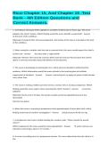 Ricci Chapter 15&comma; And Chapter 16 -Test Bank - 4th Edition Questions and Correct Answers&period;