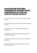 ATI PN CAPSTONE PROCTORED COMPREHENSIVE ASSESSMENT NEWEST COMPREHENSIVE TEST BANK 2026 COMPLETE ANSWERS ACCURATE