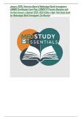 January 2026 &vert; American Board of Medicolegal Death Investigators &lpar;ABMDI&rpar; Certification Exam Prep &vert; COMPLETE Practice Questions with Verified Answers &vert; Updated 2025&ndash;2026 Edition &vert; High-Yield Study Guide for Medicolegal Death Investigator Certification