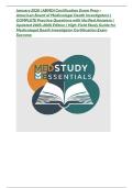 January 2026 &vert; ABMDI Certification Exam Prep &ndash; American Board of Medicolegal Death Investigators &vert; COMPLETE Practice Questions with Verified Answers &vert; Updated 2025&ndash;2026 Edition &vert; High-Yield Study Guide for Medicolegal Death Investigator Certification Exam