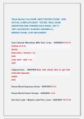 7Brew Barista Test EXAM &vert; MOST RECENT EXAM  &vert; 2026  ACTUAL COMPLETE MOST  TESTED  REAL EXAM  QUESTIONS AND VERIFIED SOLUTIONS &vert; GET IT                     100&percnt; ACCURATE&excl;&excl; ALREADY GRADED A&plus; &vert;                       NEWEST EXAM &vert; JUST RELEASED&excl;&excl;