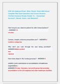 HCB 103 shipboard Exam &vert; Most  Recent  Exam 2026 Actual  Complete Real Exam Questions And Correct Answers  &lpar;Verified Answers&rpar; Already Graded  A&plus;  &vert; Guaranteed  Success&excl;&excl; &vert; Newest  Exam &vert; Just Released&excl;&excl;