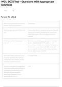 WGU D075 Test &ndash; Questions With Appropriate Solutions