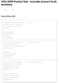 WGU D075 Practice Test &ndash; Accurate Answers To All Questions