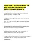 NU641 WEEK 3 QUIZ EXAMINATION TEST 2026 COMPLETE QUESTIONS WITH CORRECT ANSWERS GRADED A&plus;