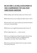 BIS 245 WEEK 2 LAB SKILLS DEVELOPMENT IN VISIO COMPREHENSIVE TEST 2026 STUDY GUIDE SOLVED QUESTIONS