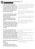 ATI Fundamentals for Nursing Edition 11&period;0 Exam Questions with 100&percnt; Correct Answers &vert; Verified &vert; Updated &lpar;Actual Exam&rpar; 20252026 LATEST VERSION&excl;&excl;