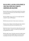 BIS 245 WEEK 2 LAB SKILLS DEVELOPMENT IN VISIO FINAL PAPER 2026 COMPLETE QUESTIONS AND SOLUTIONS