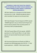 CDFM MODULE 3 EXAM LATEST 2026 ACTUAL EXAM WITH  COMPLETE QUESTIONS AND CORRECT DETAILED ANSWERS &lpar;100&percnt;  VERIFIED ANSWERS&rpar; &vert;ALREADY GRADED A&plus;&vert; &vert;&vert;PROFESSOR  VERIFIED&vert;&vert; &vert;&vert;BRANDNEW&excl;&excl;&excl;&vert;&vert; 
