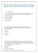 Relias Dysrhythmia Basic A & B Exam Testbank 2026&sol;2027 &ndash; Questions with Complete Verified Solutions &vert; A&plus; Graded