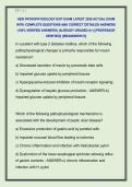HESI PATHOPHYSIOLOGY EXIT EXAM LATEST 2026 ACTUAL EXAM  WITH COMPLETE QUESTIONS AND CORRECT DETAILED ANSWERS  &lpar;100&percnt; VERIFIED ANSWERS&rpar; &vert;ALREADY GRADED A&plus;&vert; &vert;&vert;PROFESSOR  VERIFIED&vert;&vert; &vert;&vert;BRANDNEW&excl;&excl;&excl;&vert;&vert;