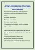 JB LEARNING CARDIOLOGY EXAM LATEST 2026 ACTUAL EXAM  WITH COMPLETE QUESTIONS AND CORRECT DETAILED ANSWERS  &lpar;100&percnt; VERIFIED ANSWERS&rpar; &vert;ALREADY GRADED A&plus;&vert; &vert;&vert;PROFESSOR  VERIFIED&vert;&vert; &vert;&vert;BRANDNEW&excl;&excl;&excl;&vert;&vert;
