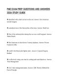 PME EXAM PREP QUESTIONS AND ANSWERS 2026 STUDY GUIDE