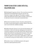 PMHNP EXAM STUDY GUIDE WITH FULL SOLUTIONS 2026