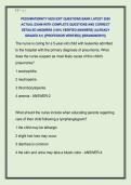 PEDS&sol;MATERNITY HESI EXIT QUESTIONS BANK LATEST 2026  ACTUAL EXAM WITH COMPLETE QUESTIONS AND CORRECT  DETAILED ANSWERS &lpar;100&percnt; VERIFIED ANSWERS&rpar; &vert;ALREADY  GRADED A&plus;&vert; &vert;&vert;PROFESSOR VERIFIED&vert;&vert; &vert;&vert;BRANDNEW&excl;&excl;&excl;&vert;&vert; 