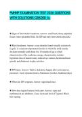 PMHNP EXAMINATION TEST 2026 QUESTIONS WITH SOLUTIONS GRADED A&plus;