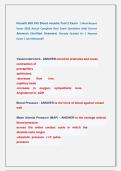 Klesath BIO 245 Blood vessels Test 2 Exam  &vert; Most Recent  Exam 2026 Actual Complete Real Exam Questions And Correct  Answers &lpar;Verified Answers&rpar; Already Graded A&plus; &vert; Newest  Exam &vert; Just Released&excl;&excl;