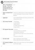 AWS Certified Cloud Practitioner &sol; CLF-C02 Exam Study Guide &sol; 2025 Test Bank & Practice Exams