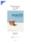 Principles of Macroeconomics&comma; 6e Mankiw TB TestBank