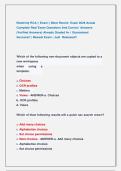Relativity RCA &vert;&vert; Exam &vert;&vert; Most Recent  Exam 2026 Actual  Complete Real Exam Questions And Correct  Answers                 &lpar;Verified Answers&rpar; Already Graded A&plus; &vert; Guaranteed                 Success&excl;&excl; &vert; Newest Exam &vert; Just  Released&excl;&excl;