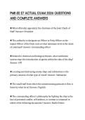 PMK-EE E7 ACTUAL EXAM 2026 QUESTIONS AND COMPLETE ANSWERS