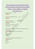 NSG 320 EXAM 3 &lpar;LATEST 2025&sol; 2026&rpar; ADULT HEALTH NURSING I QUESTIONS & ANSWERS&vert; GRADE A&plus;&vert; 100&percnt; CORRECT &lpar;VERIFIED SOLUTIONS&rpar;- GCU