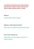 UHC MEDICARE CERTIFICATION LATEST UPDATED 2026 REAL FINAL EXAM WITH COMPLETE DETAILED QUESTIONS AND CORRECT VERIFIED ANSWERS ALREADY A&plus; GRADED