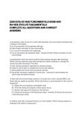 2026 EVOLVE HESI FUNDAMENTALS EXAM AND    RN HESI EVOLVE FUNDAMENTALS     COMPLETE ALL QUESTIONS AND CORRECT    ANSWERS  