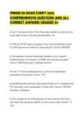 PMKEE E6 EXAM SCRIPT 2026 COMPREHENSIVE QUESTIONS AND ALL CORRECT ANSWERS GRADED A&plus;