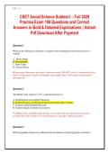 CSET Social Science Ultimate Exam Prep Bundle &vert; Subtest Practice Questions &plus; Answers & Rationales &vert; PDF Instant Access