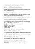 NUR 518 EXAM 1 QUESTIONS AND ANSWERS
