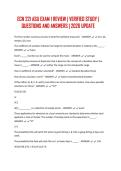 ECN 221 ASU EXAM 1 REVIEW &vert; VERIFIED STUDY &vert; QUESTIONS AND ANSWERS &vert; 2026 UPDATE