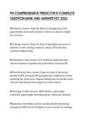 PN COMPREHENSIVE PREDICTOR B COMPLETE QUESTION BANK AND ANSWER KEY 2026