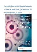 Test Bank For Potter and Perry's Canadian Fundamentals of Nursing&comma; 7th Edition by Astle &vert; &vert; All Chapters 1-49 &vert;All Chapters with Answers and Rationals &vert;&vert; latest 2026