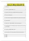 ACCT 201A Exam Test Bank &vert; Financial Accounting I &vert; Merchandising&comma; Inventory&comma; Internal Controls & Receivables &vert; Complete Practice Questions & Answers