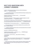 NCCT ECG QUESTIONS WITH CORRECT ANSWERS