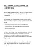 POLI 330 FINAL EXAM QUESTIONS AND ANSWERS 2026
